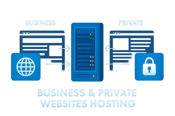Business website hosting preview